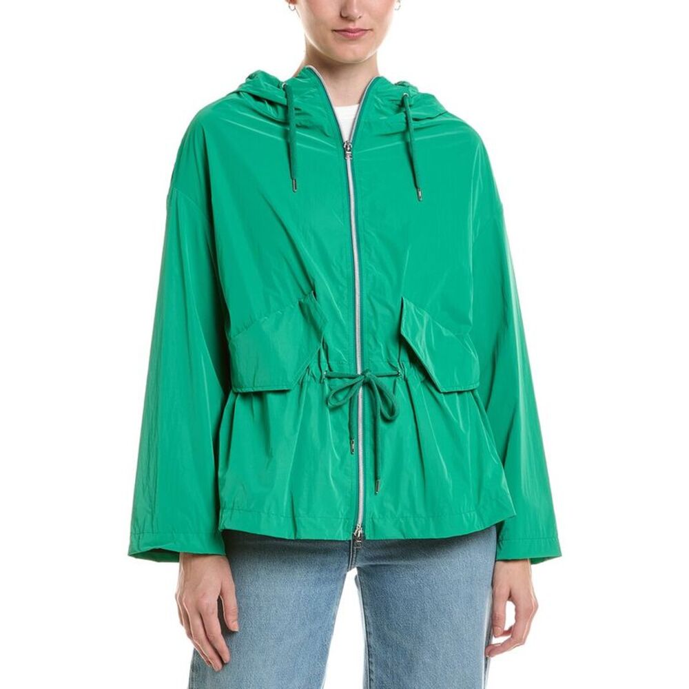 Herno Womens  Hooded Jacket, Green
